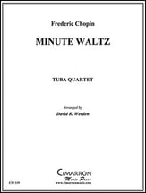 MINUTE WALTZ 2 Euphonium 2 Tuba QUARTET P.O.D. cover